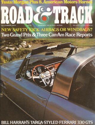 ROAD & TRACK 1969 DEC - TRANS-AM, C111, HORNET V-8